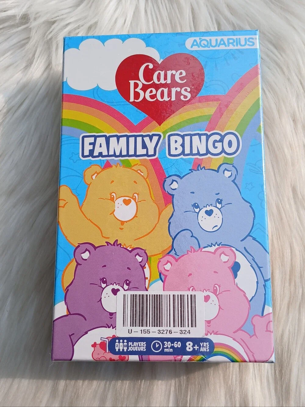 Care Bears Family Bingo Game NEW NWT Cartoon Cheer Share Grumpy Funshine Bear